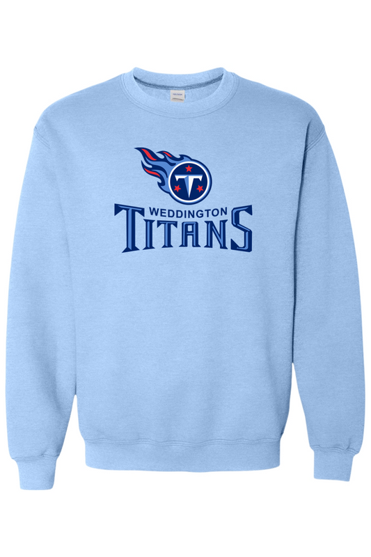 Weddington Titans Football DTF Heavy Blend Crewneck Sweatshirt