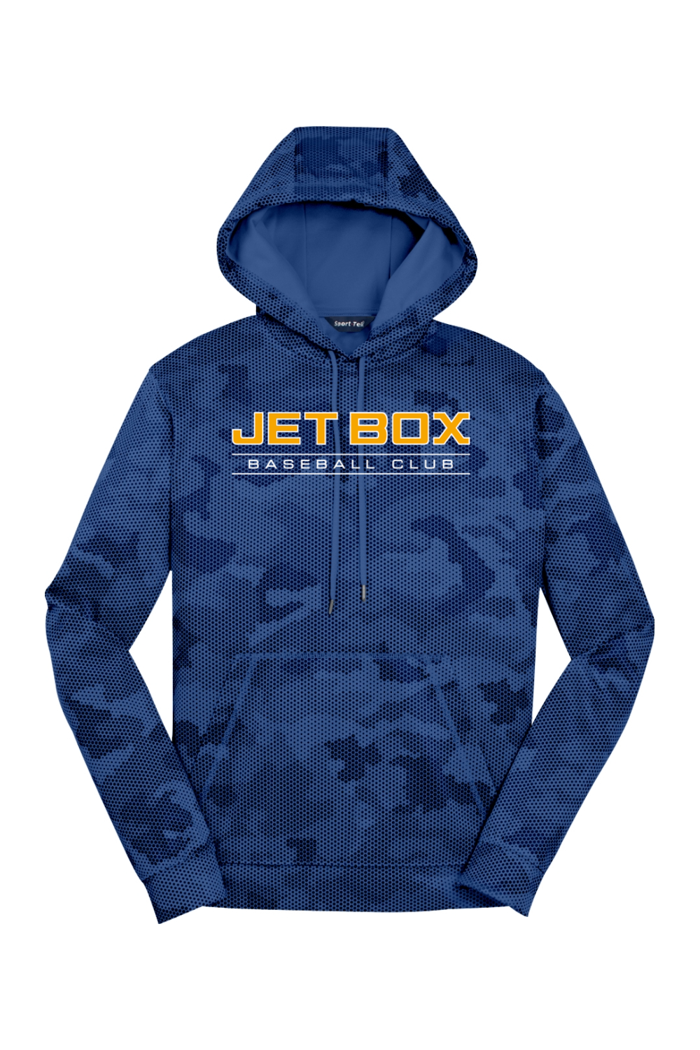 Jet Box Baseball DTF Sport-Wick CamoHex Fleece Hooded Pullover