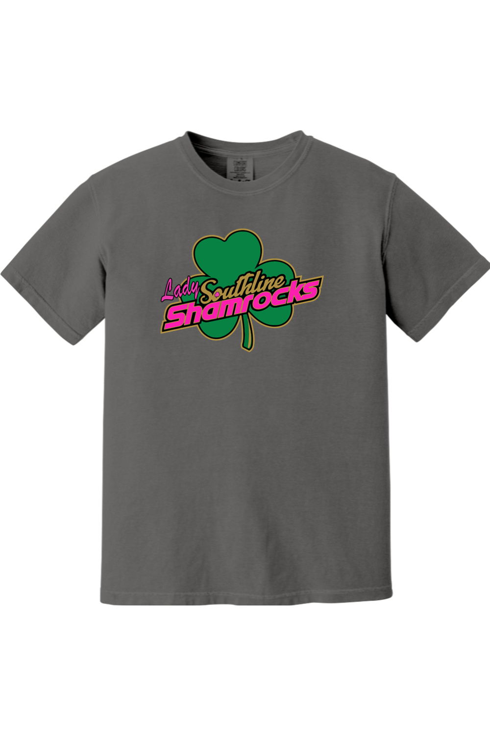 Shamrocks Softball Comfort Colors Ringspun Short Sleeve Shirt