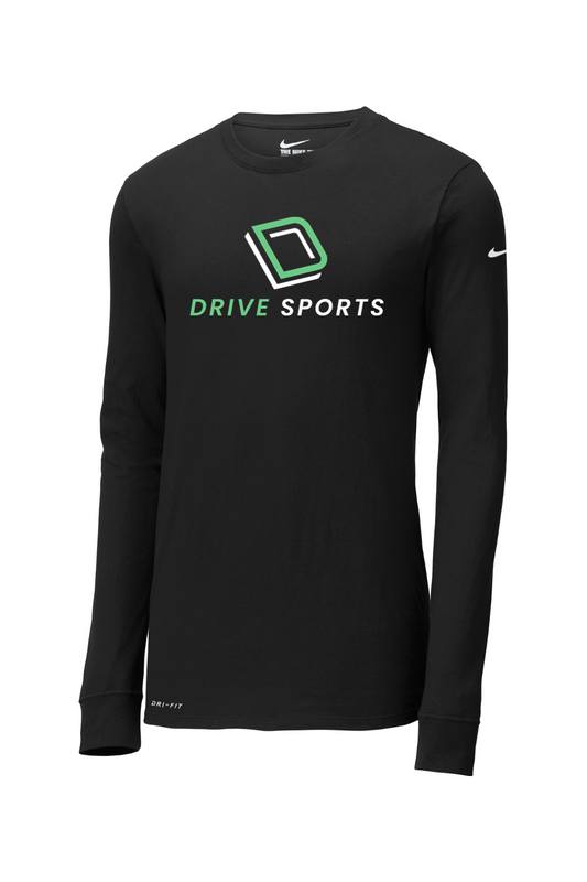 Drive Sports DTF Nike Dri-FIT Cotton/Poly Long Sleeve Tee