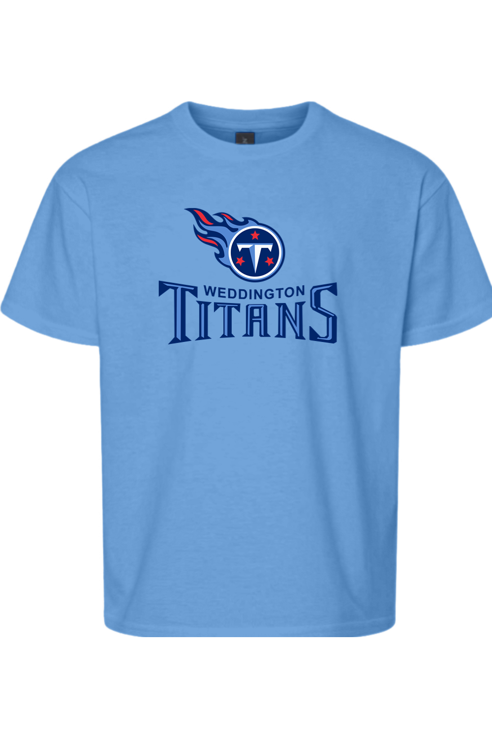 Weddington Titans Football DTF Youth Softstyle T-Shirt