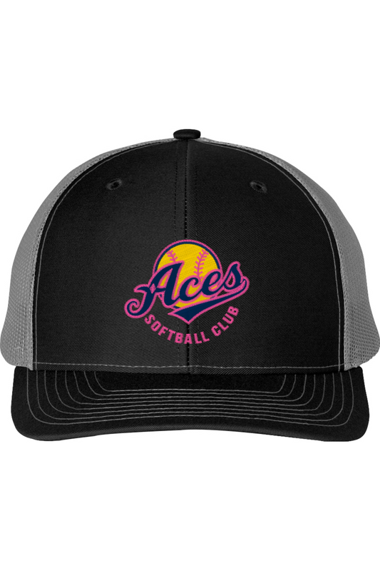 Aces Snapback Trucker Cap
