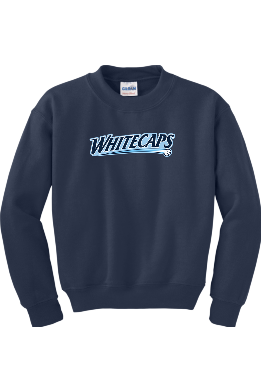 Whitecaps Baseball Youth Heavy Blend Crewneck Sweatshirt