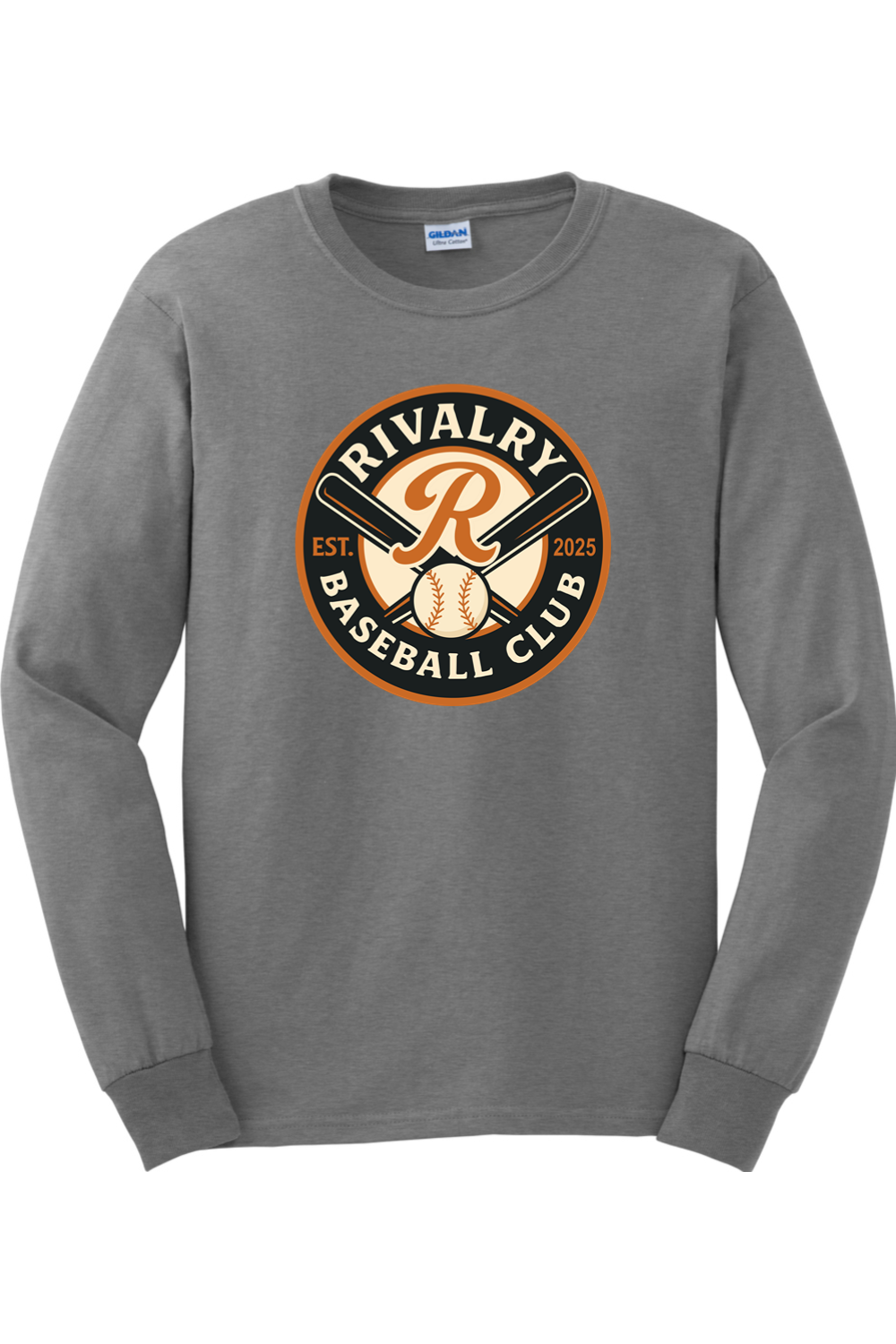 Rivalry Baseball Ultra Cotton Cotton Long Sleeve T-Shirt