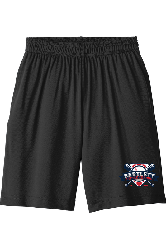 Bartlett Little League Baseball DTF PosiCharge Competitor Pocketed Short