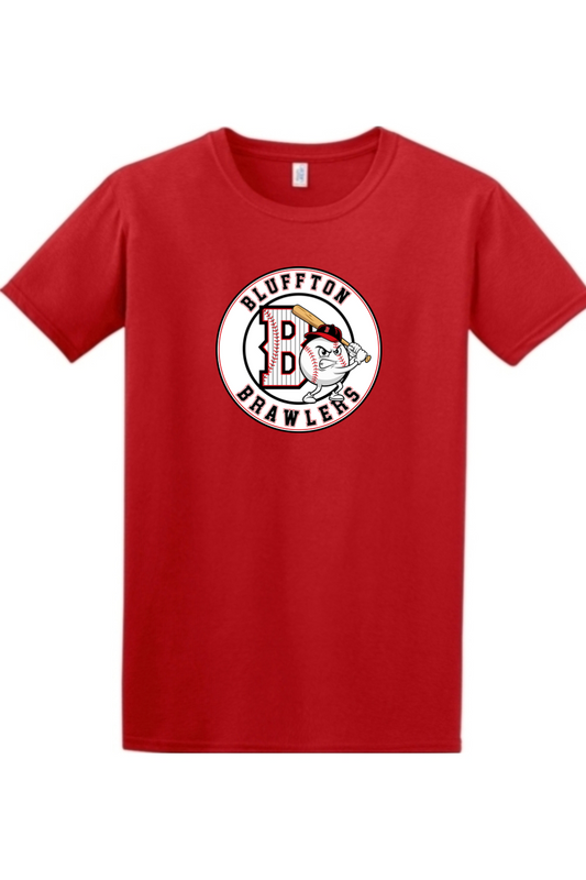 Brawlers Baseball Softstyle T-Shirt