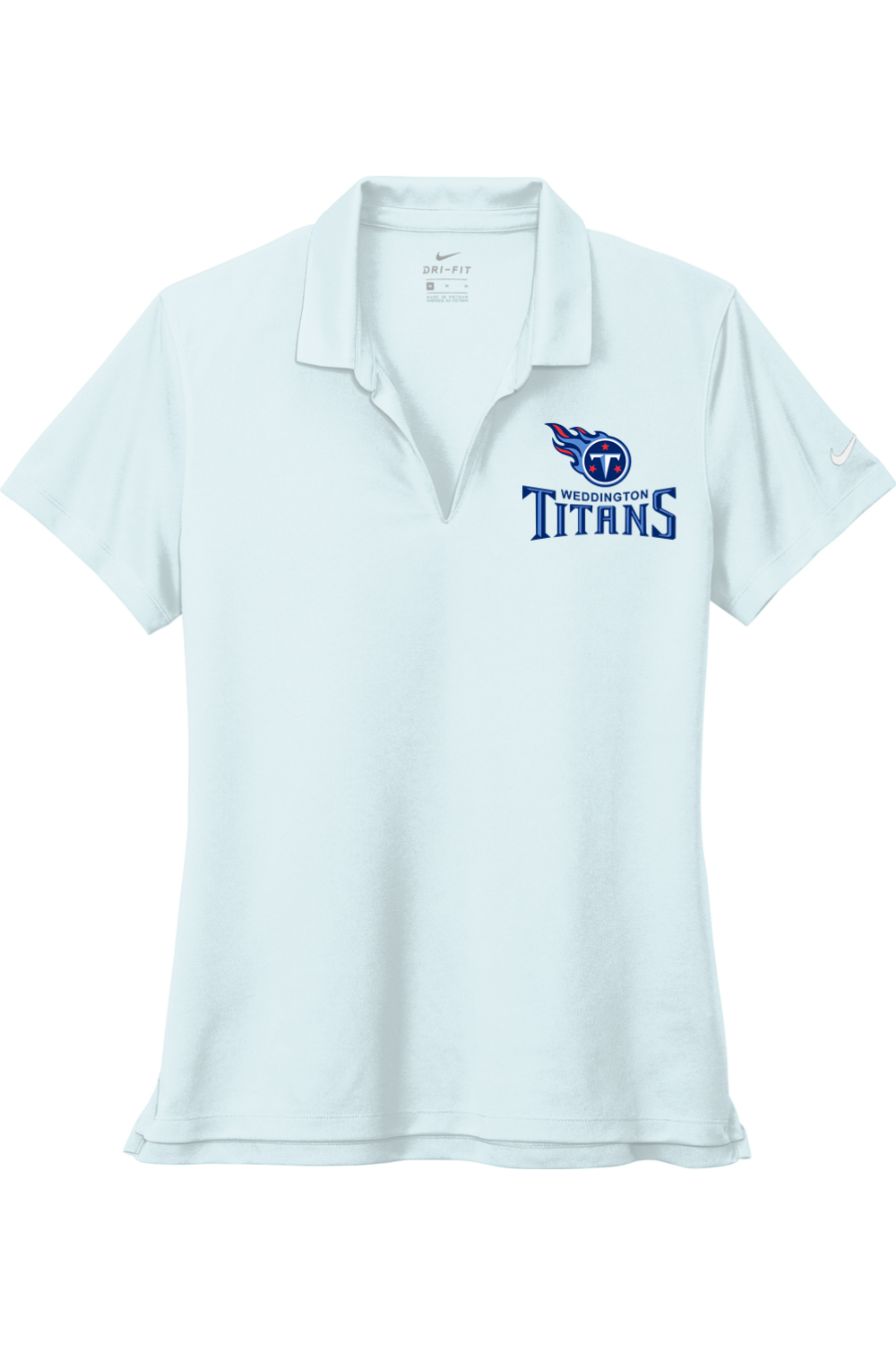 Weddington Titans Football DTF Nike Ladies Dri-FIT Micro Pique 2.0 Polo
