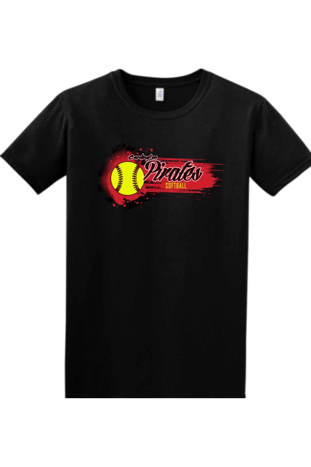 Cardington Pirates Softball DTF Softstyle T-Shirt