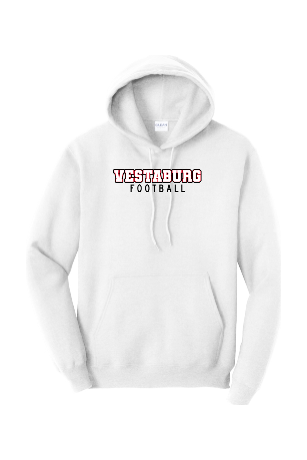 Vestaburg Football DTF Heavy Blend Hooded Sweatshirt