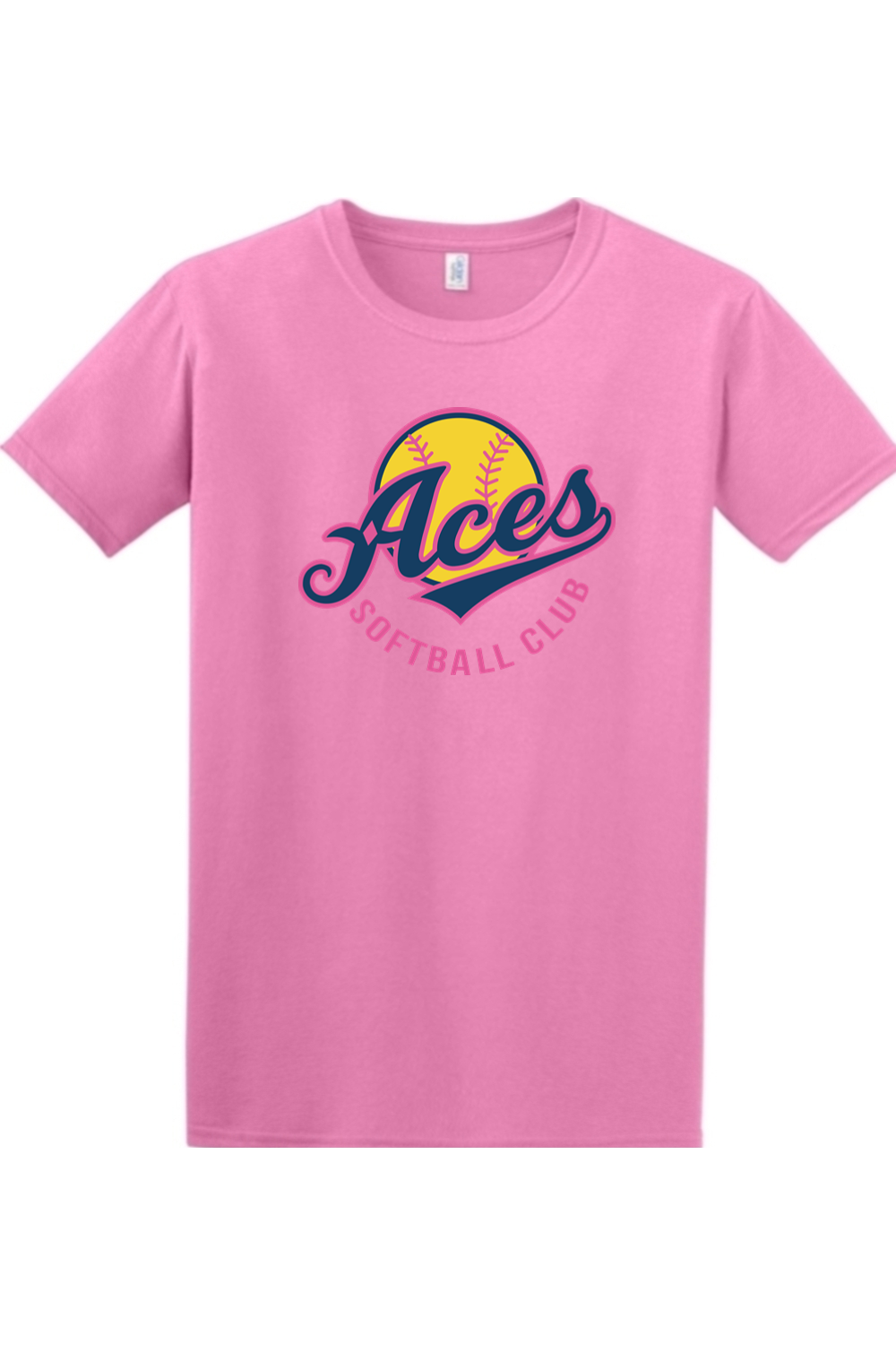 Aces Baseball DTF Softstyle T-Shirt