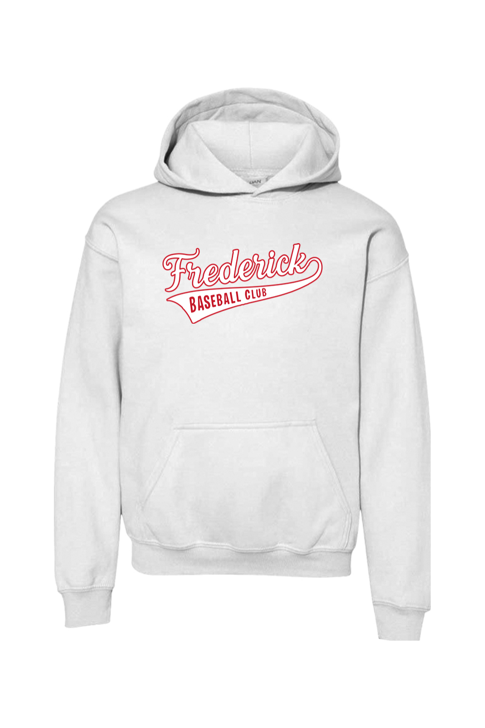 Frederick Bulls Youth Heavy Blend Hooded Sweatshirt
