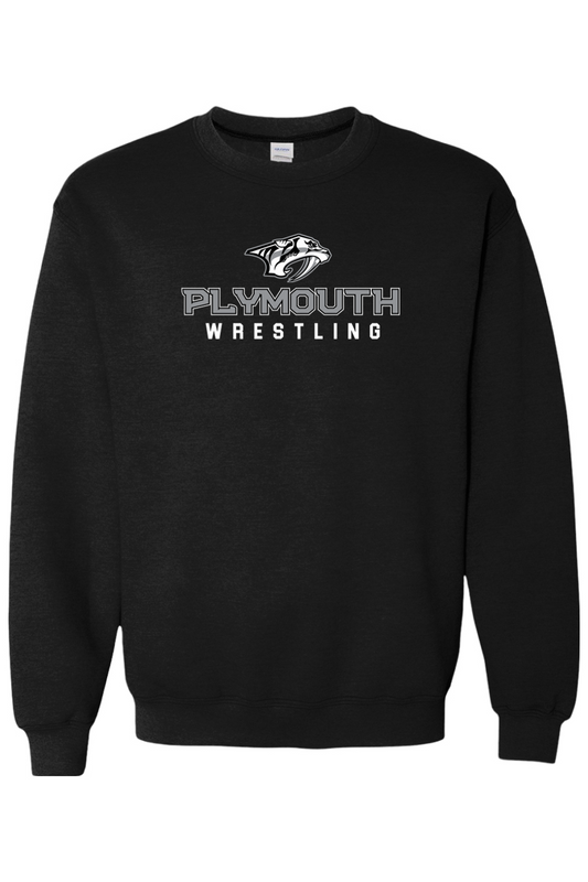 Plymouth Wrestling Heavy Blend Crewneck Sweatshirt