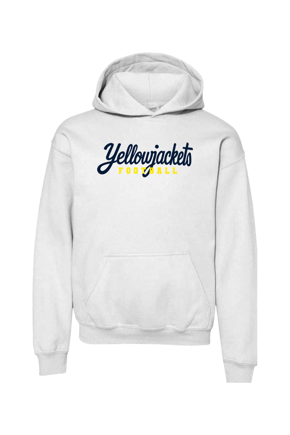 Memphis Football DTF Youth Heavy Blend Hooded Sweatshirt