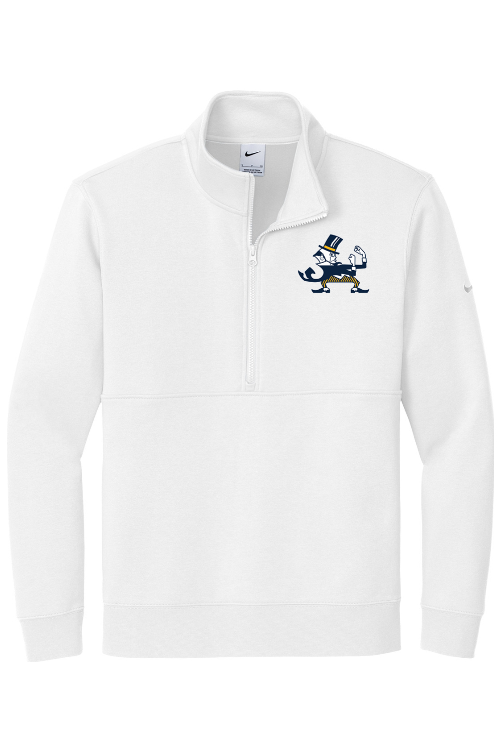 B-CC Wrestling DTF Nike Club Fleece Sleeve Swoosh 1/2-Zip