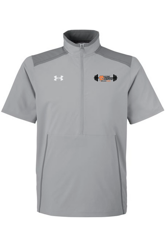Bulldog Power DTF Under Armour Men's Motivate 3.0 Short Sleeve Half-Zip