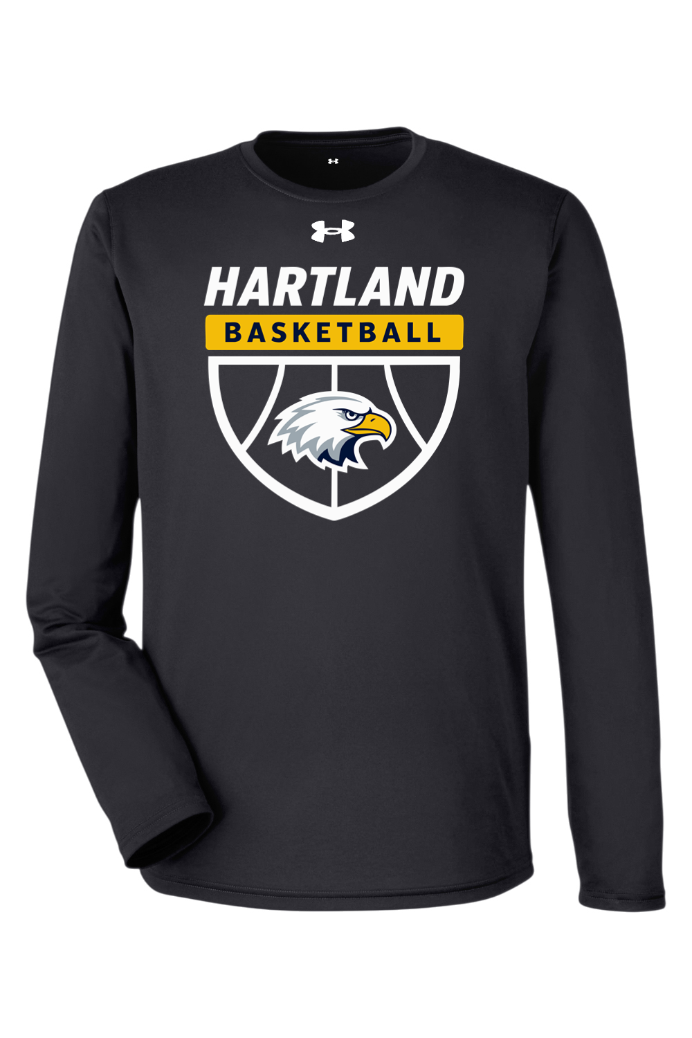 Hartland Basketball Under Armour Men's Team Tech Long-Sleeve T-Shirt