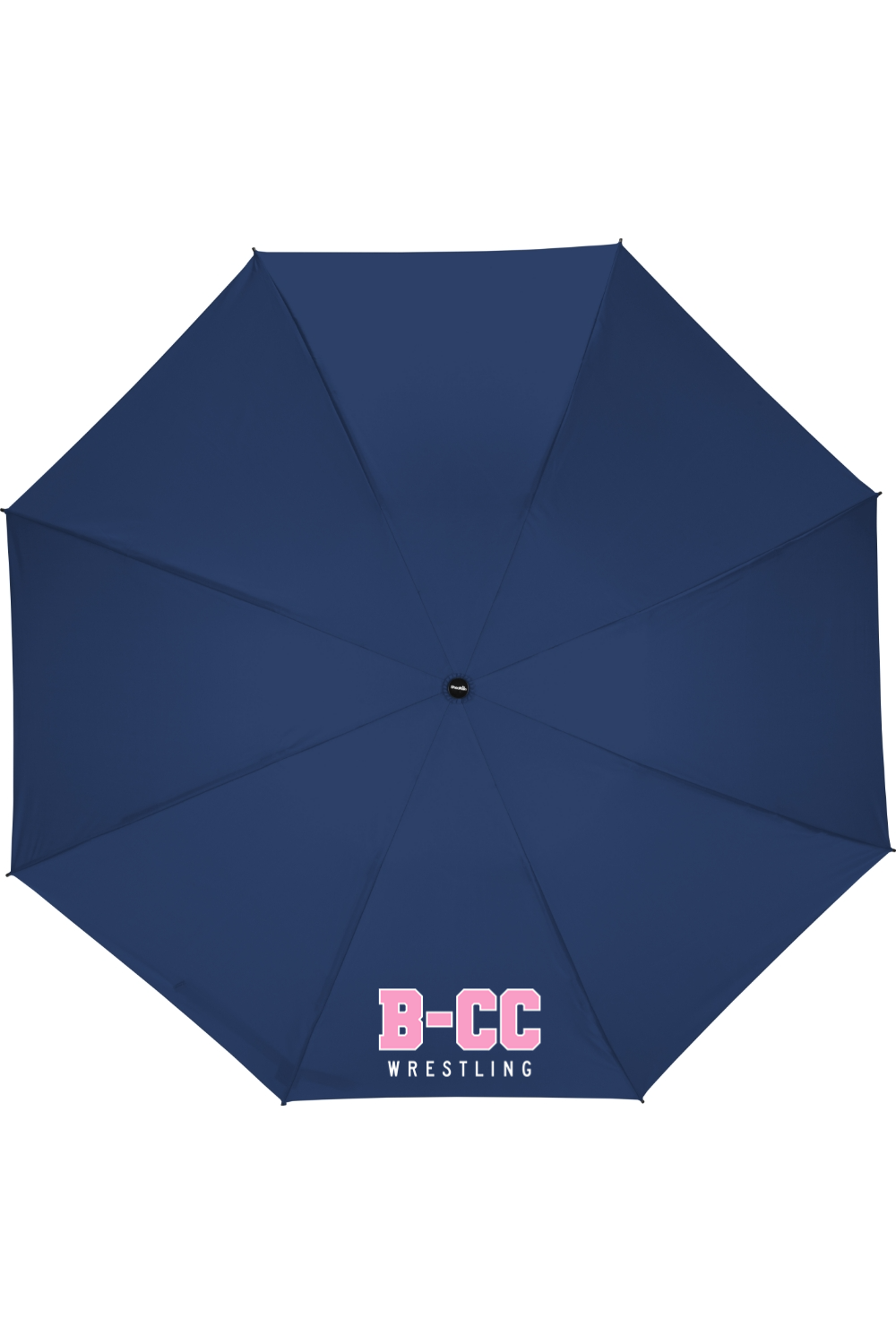 B-CC Wrestling DTF Shed Rain™ UnbelievaBrella® 47" Auto-Open Reverse-Close Compact Umbrella