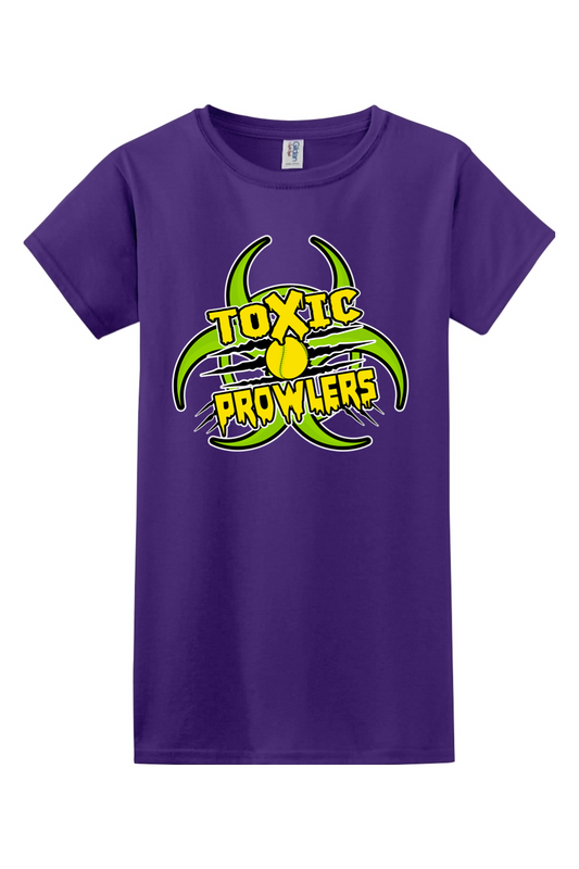 Toxic Prowlers Softball Softstyle Ladies' T-Shirt