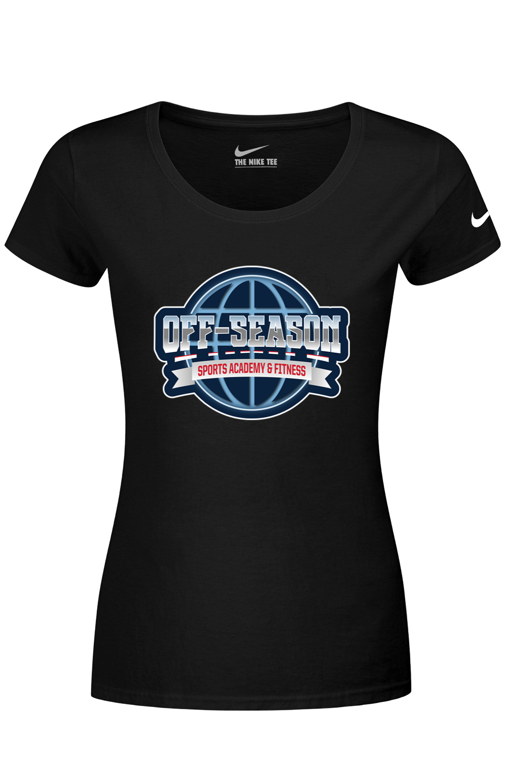 Sports Academy Softball Nike Ladies Dri-FIT Cotton/Poly Scoop Neck Tee