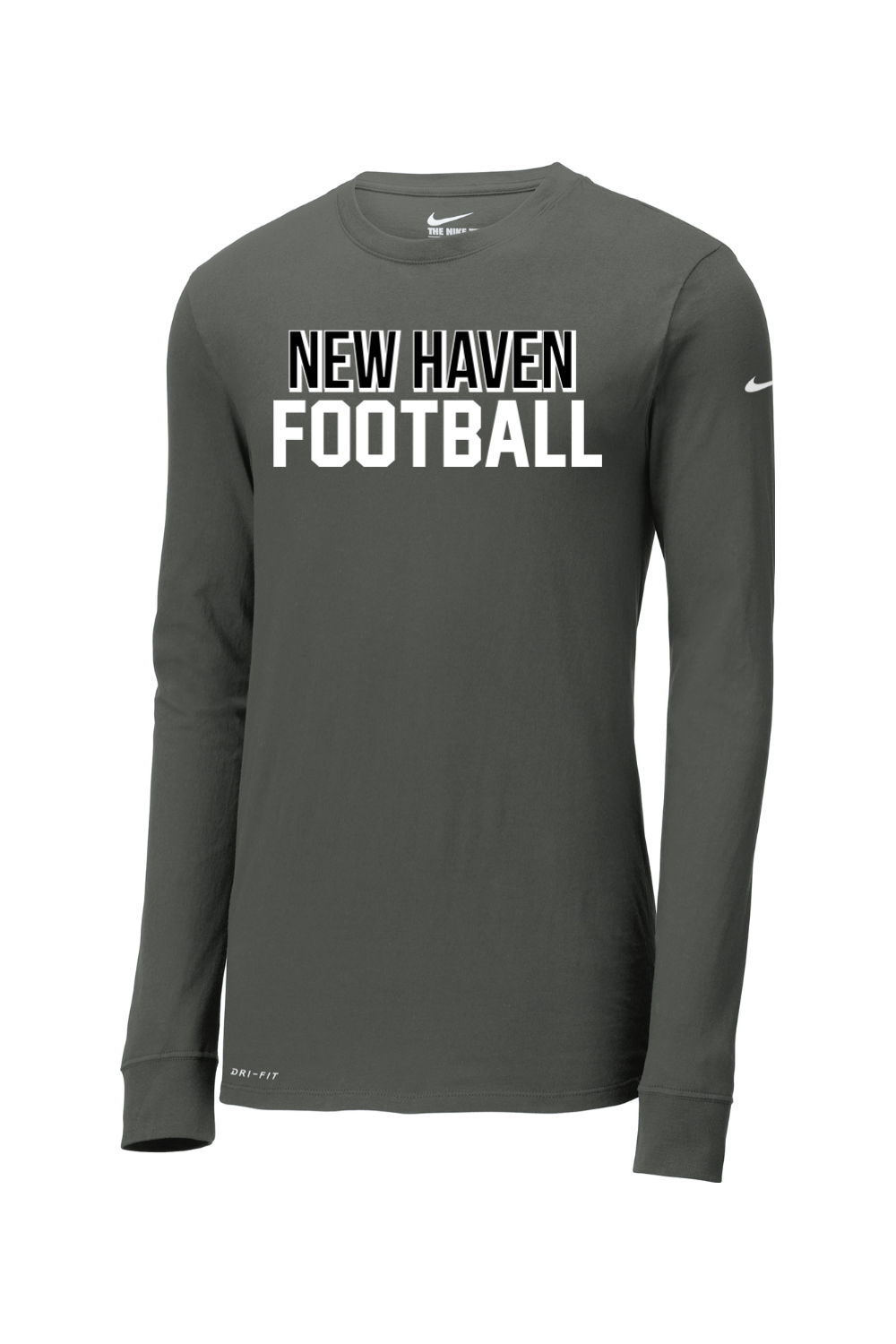 New Haven DTF Nike Dri-FIT Cotton/Poly Long Sleeve Tee