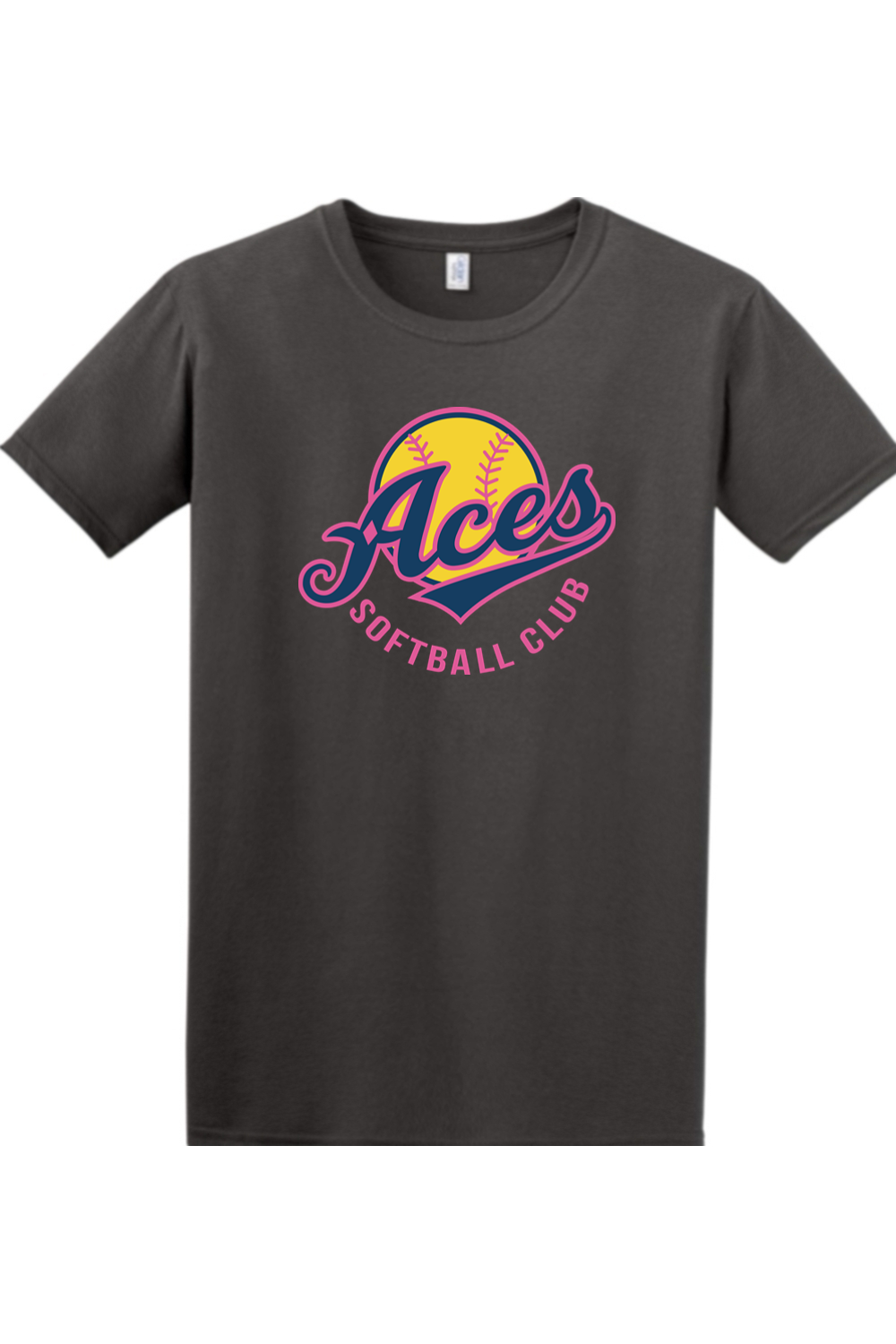 Aces Baseball DTF Softstyle T-Shirt