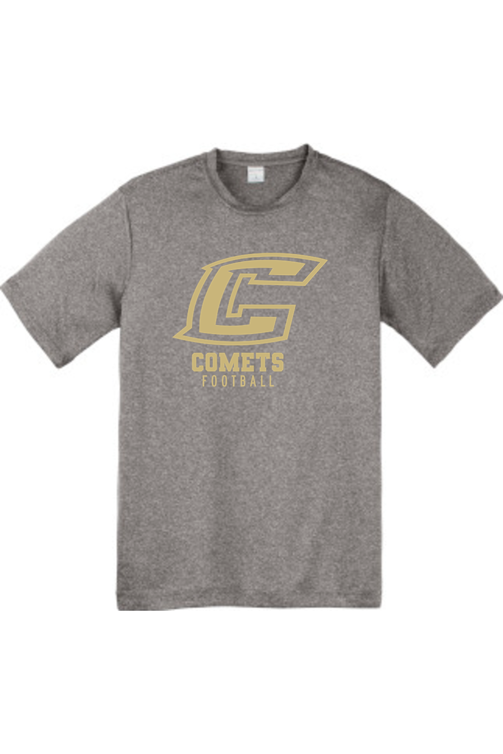 Comets Football DTF Youth Heather Contender  Tee