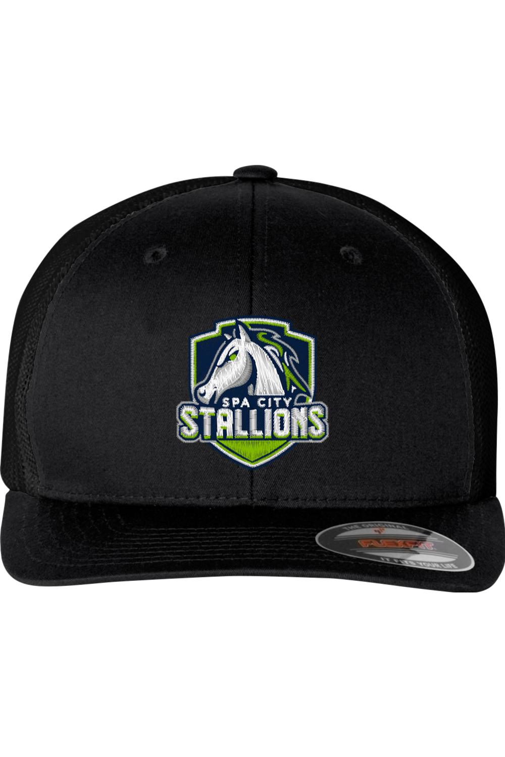 Spa City Stallions Flexfit Trucker Hat (Fulfill)