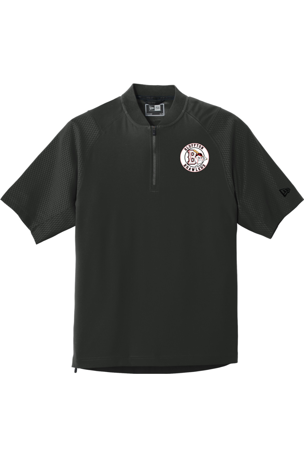 Brawlers Baseball Cage Short Sleeve 1/4-Zip Jacket
