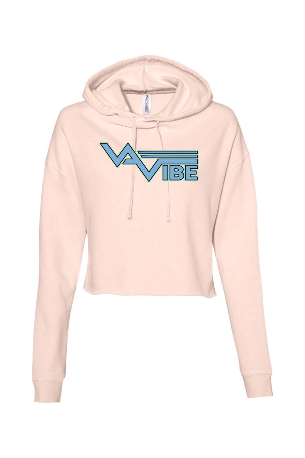 VA Vibe Softball DTF Women’s Lightweight Cropped Hooded Sweatshirt