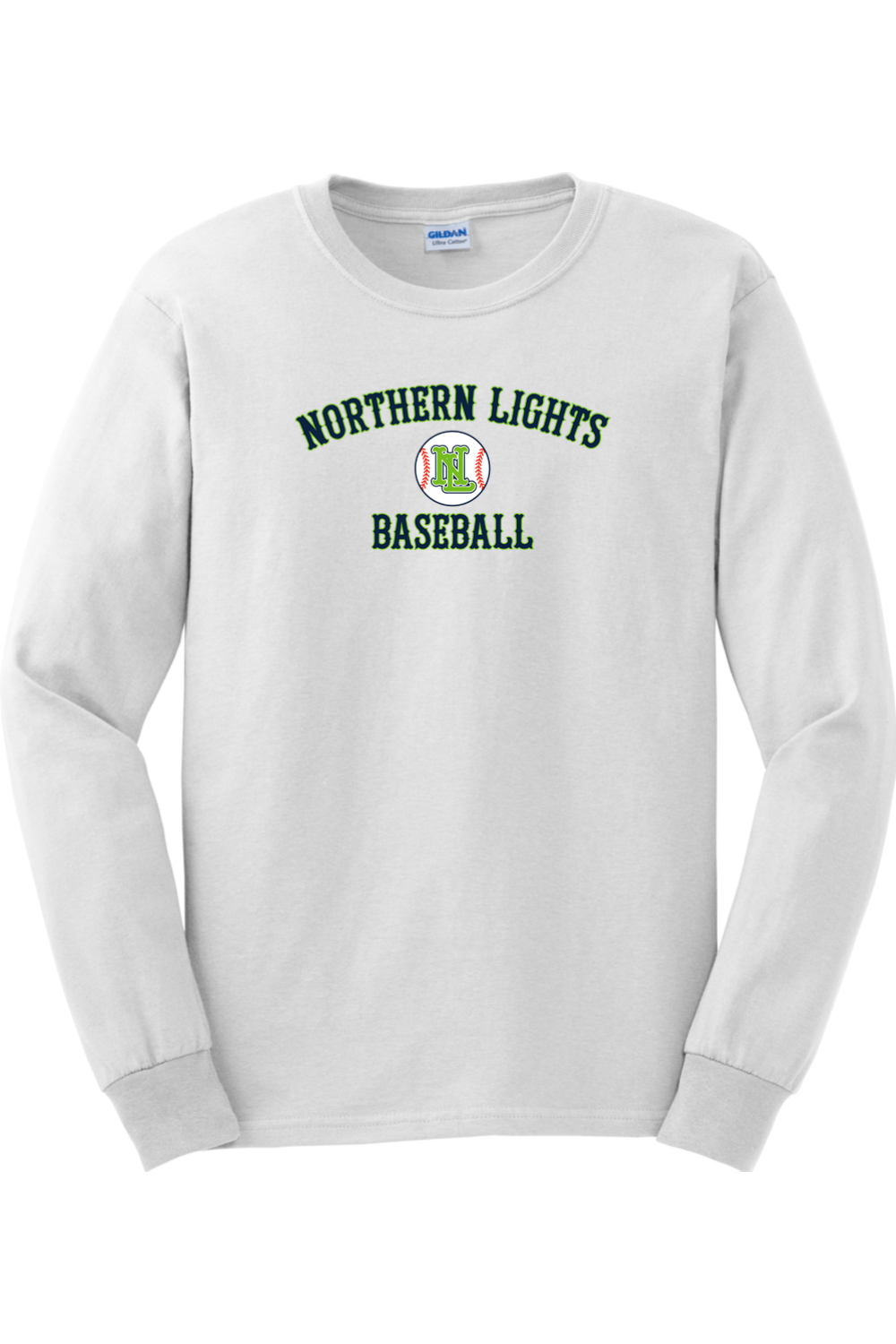 Northern Lights Cotton Long Sleeve T-Shirt