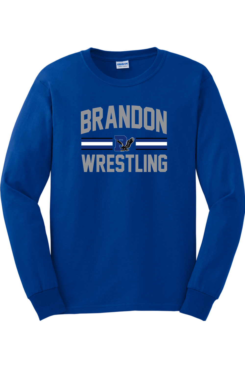 Brandon MS Wrestling DTF Ultra Cotton Long Sleeve T-Shirt