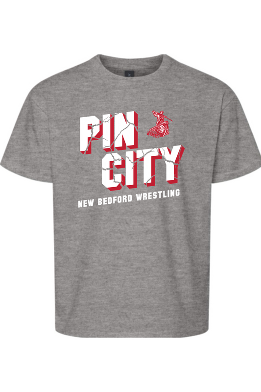 New Bedford Wrestling DTF Youth Softstyle T-Shirt