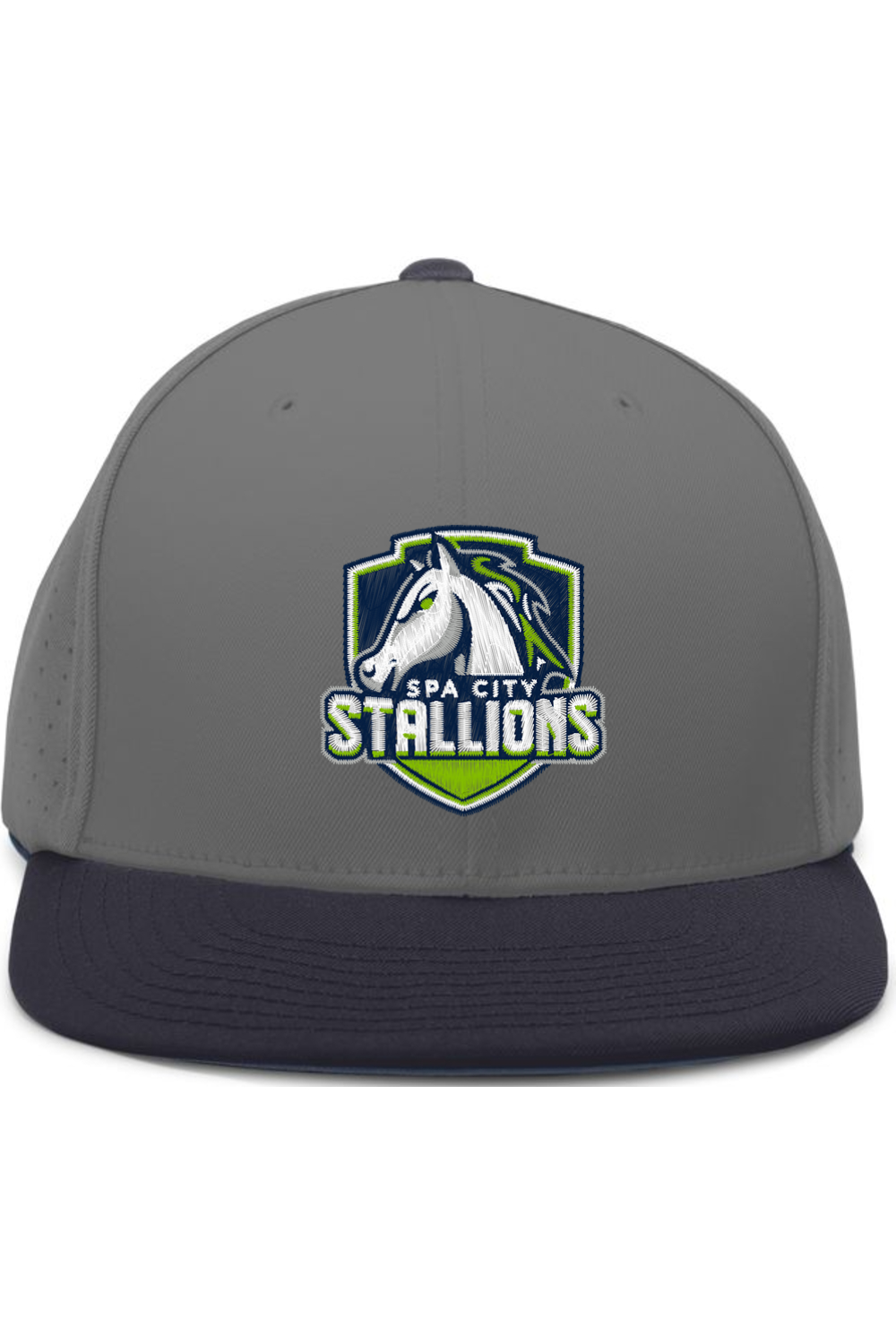 Spa City Stallions Pacific Headwear Perforated F3 Performance Flexfit Cap (Fulfill)