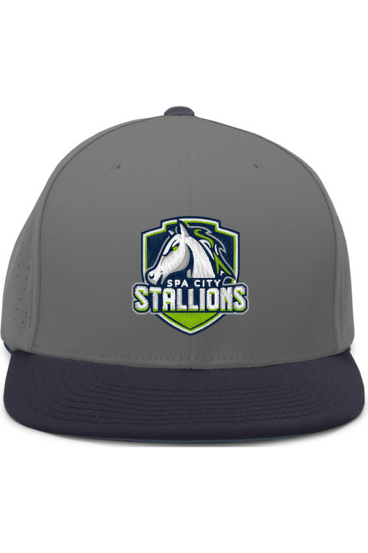 Spa City Stallions Pacific Headwear Perforated F3 Performance Flexfit Cap (Fulfill)