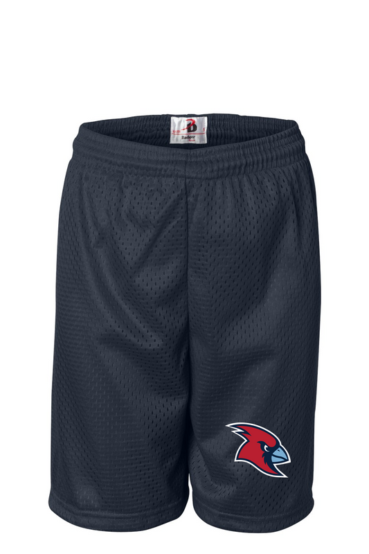 Marion Redbirds Baseball Youth Pro Mesh 6" Shorts