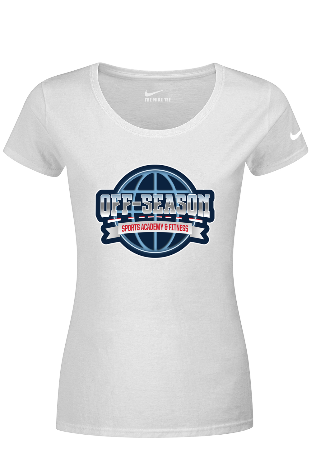 Sports Academy Softball Nike Ladies Dri-FIT Cotton/Poly Scoop Neck Tee