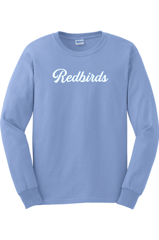 Marion Redbirds Baseball Ultra Cotton Cotton Long Sleeve T-Shirt