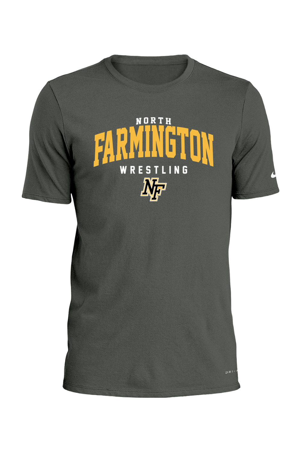 North Farmington Wrestling DTF Nike Dri-FIT Cotton/Poly Tee