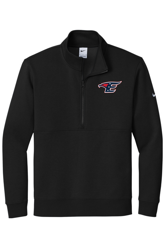 Watervliet Eagles Baseball DTF Nike Club Fleece Sleeve Swoosh 1/2-Zip