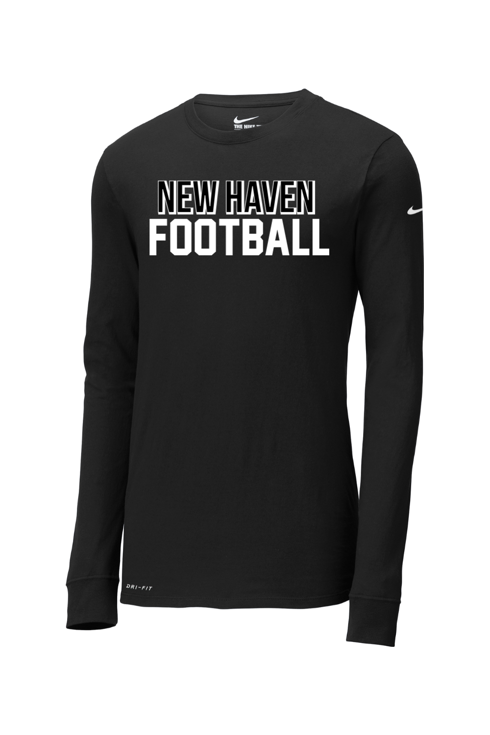 New Haven DTF Nike Dri-FIT Cotton/Poly Long Sleeve Tee