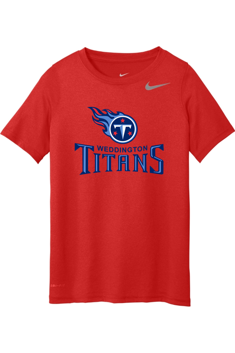 Weddington Titans Football DTF Nike Youth Team rLegend Tee