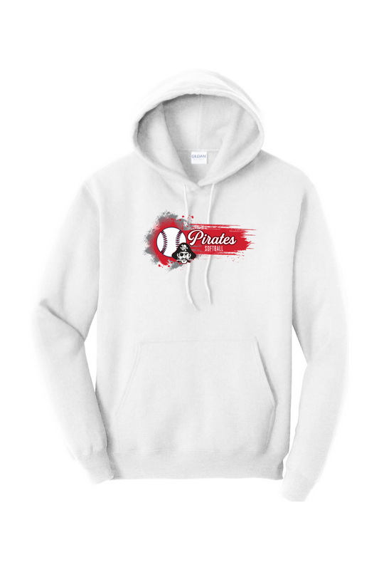 Cardington Pirates Softball DTF Heavy Blend Hooded Sweatshirt