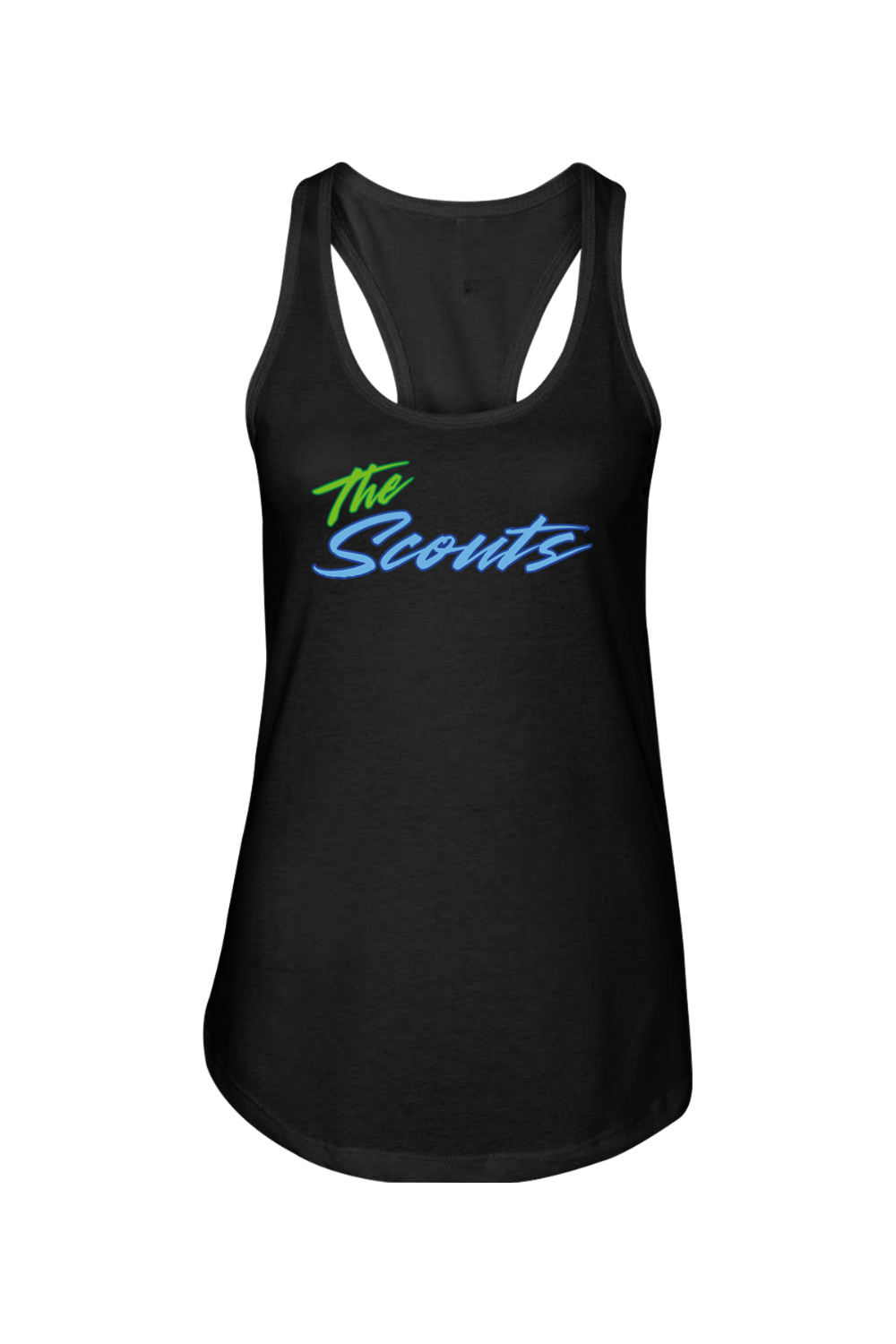 CF Scouts Baseball DTF Ladies Racerback Tank