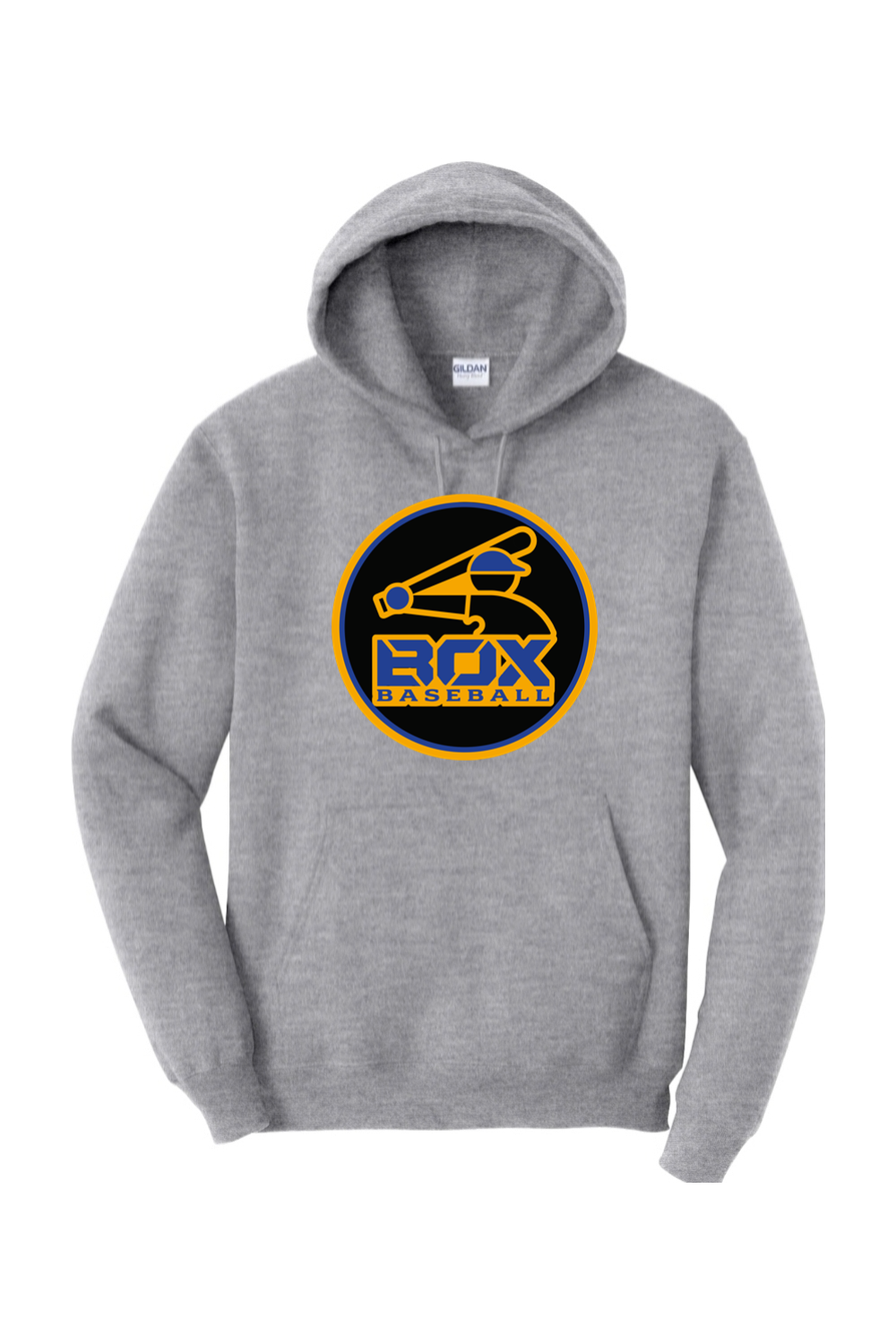 Jet Box Baseball DTF Heavy Blend Hooded Sweatshirt