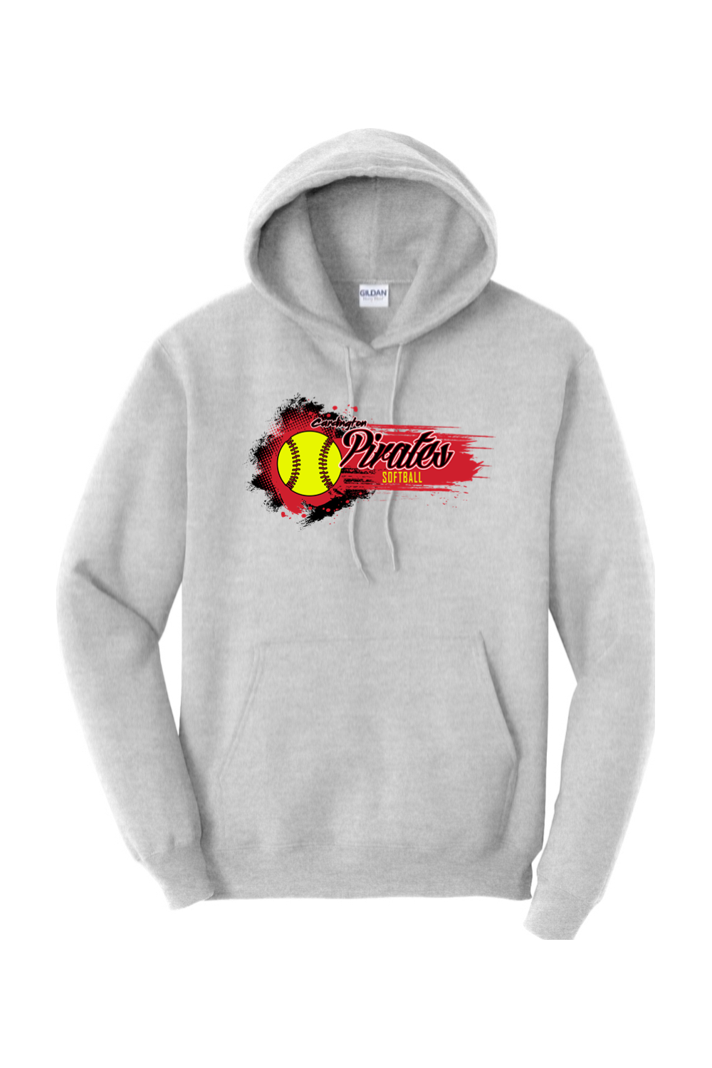 Cardington Pirates Softball DTF Heavy Blend Hooded Sweatshirt