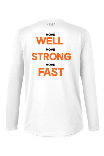 Bulldog Power DTF Under Armour Men's Team Tech Long-Sleeve T-Shirt