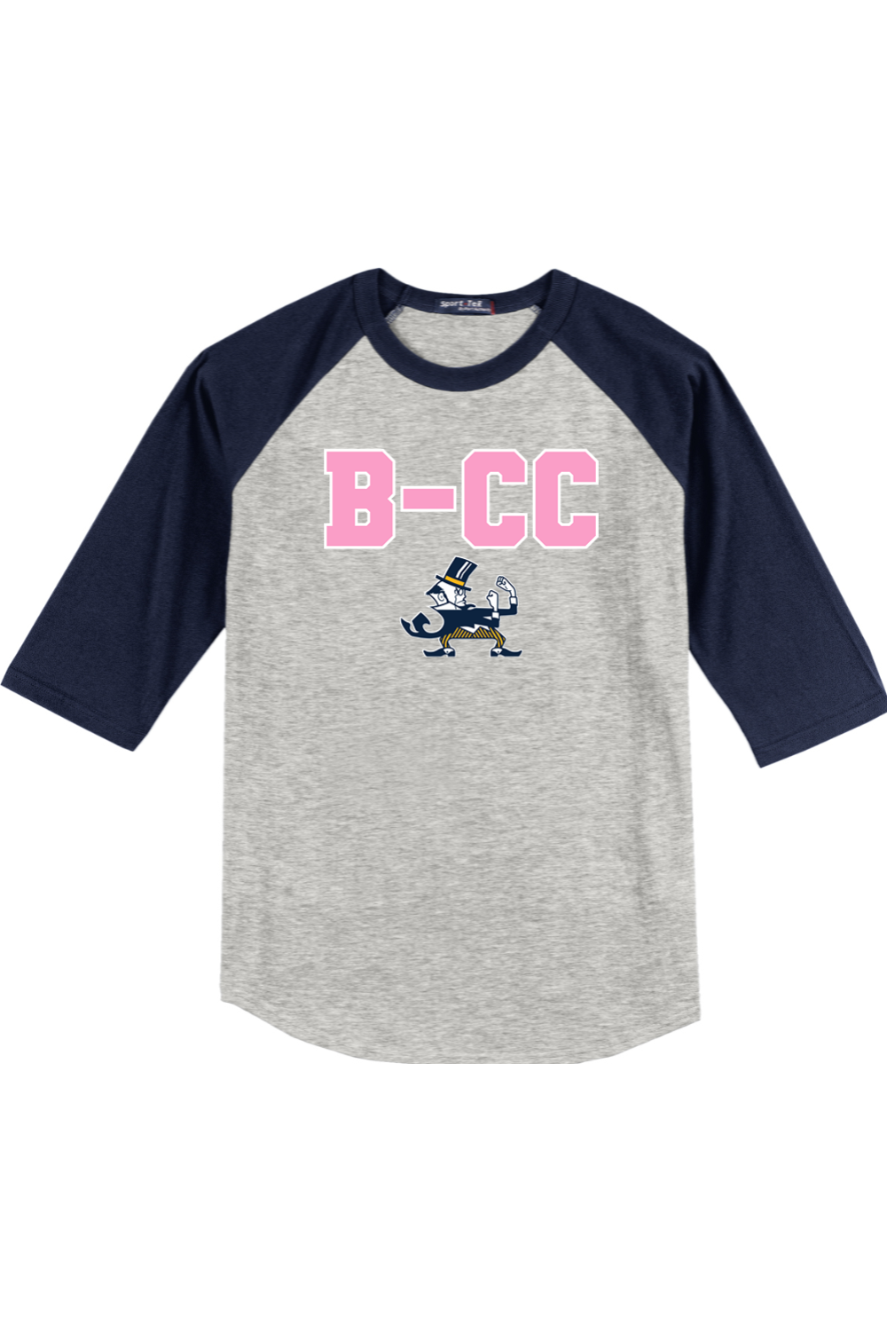 B-CC Wrestling DTF Colorblock Raglan Jersey