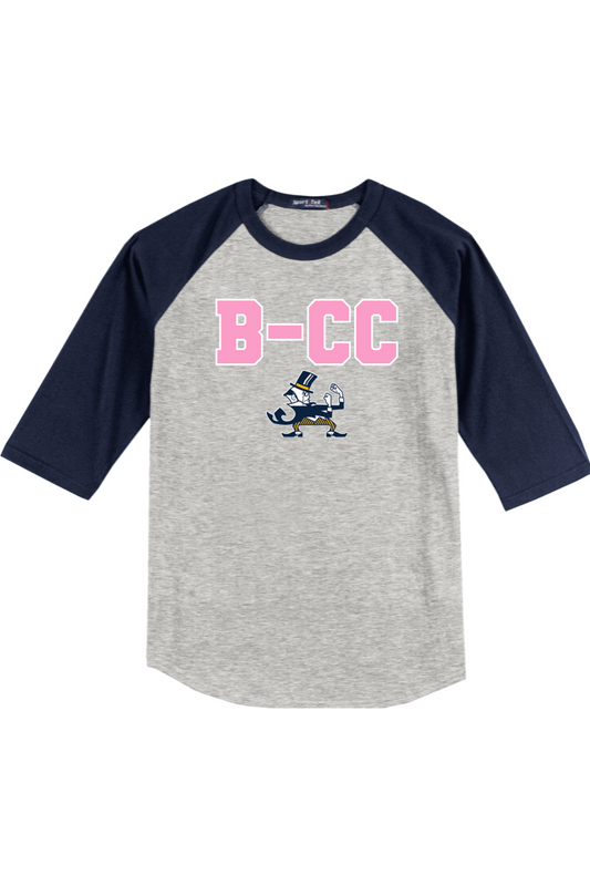 B-CC Wrestling DTF Colorblock Raglan Jersey