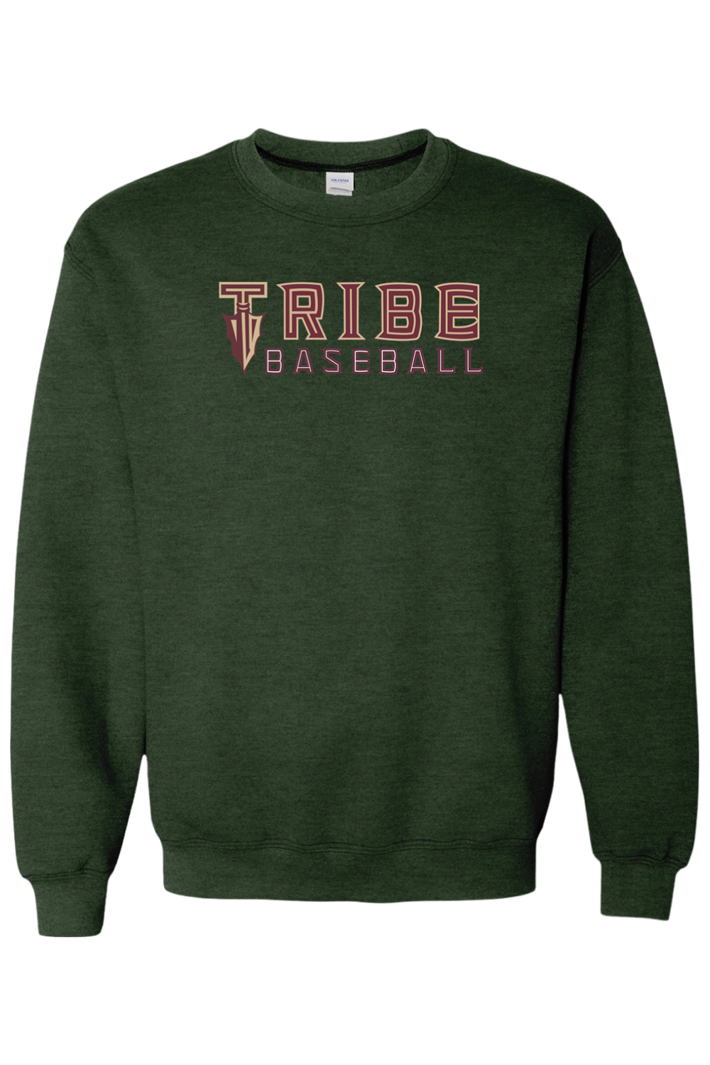 Tribe Baseball Heavy Blend Crewneck Sweatshirt