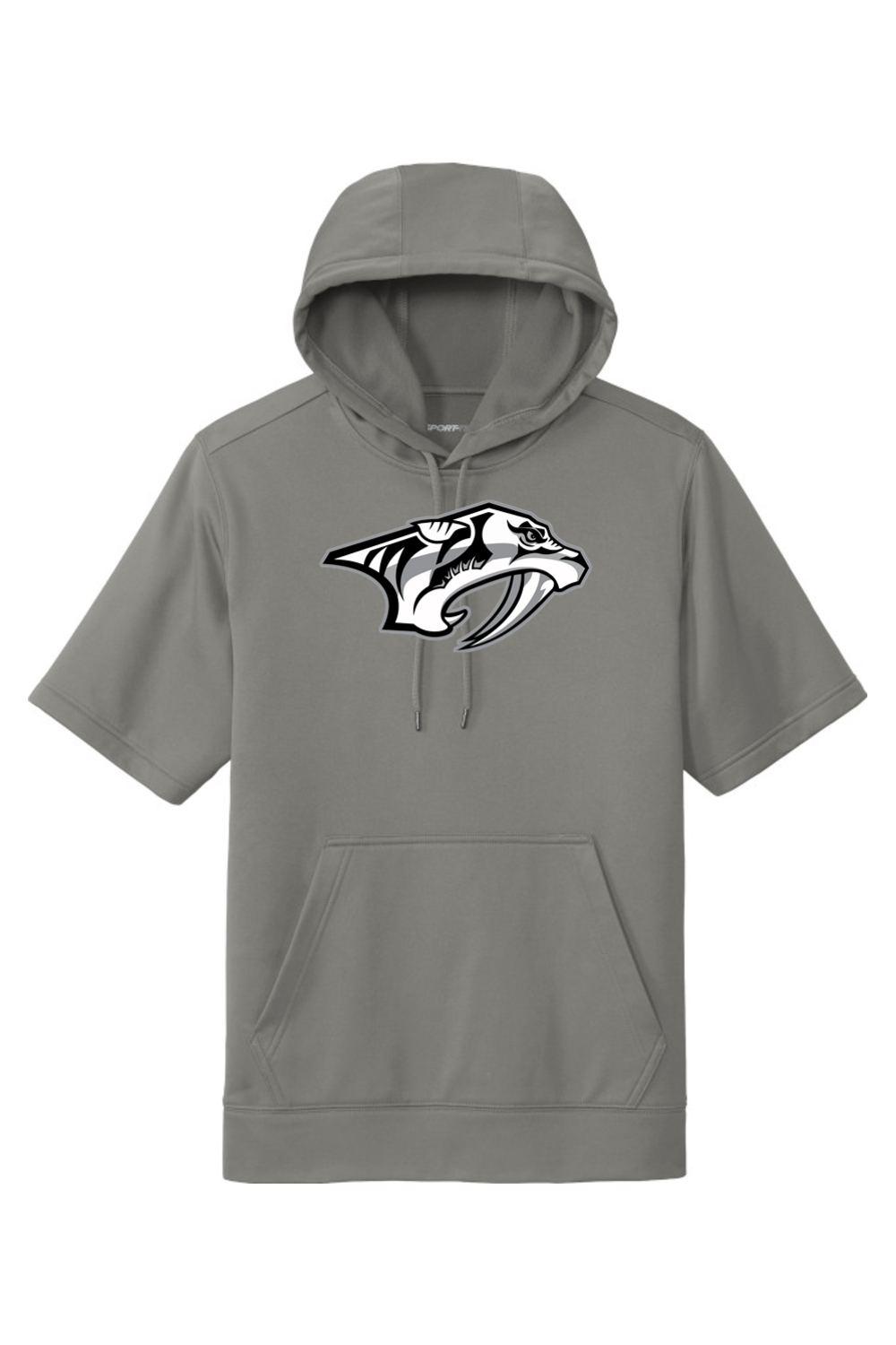 Plymouth Wrestling Fleece Short Sleeve Hooded Pullover